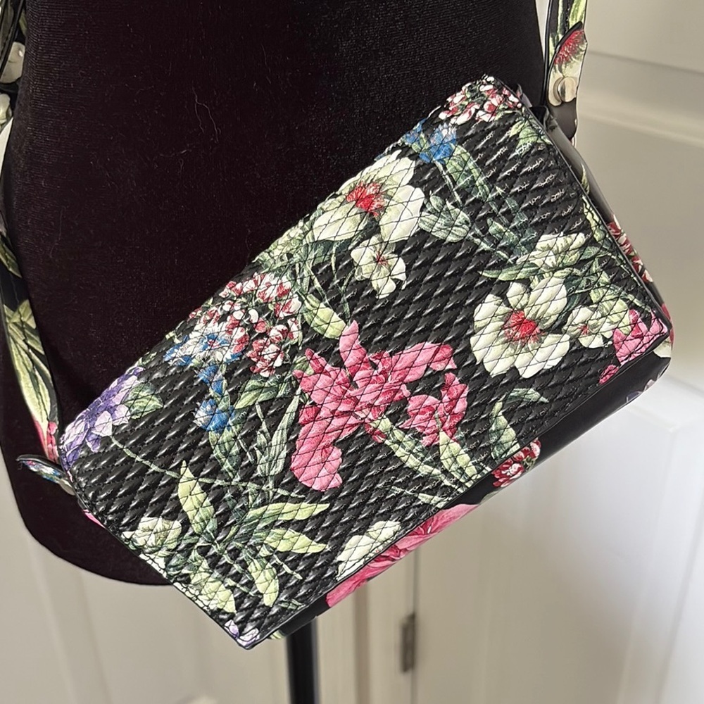 Zara Trafaluc Multicolor Floral Crossbody Bag - Picture 3 of 11